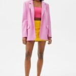 Faux Leather Blazer - Image 3