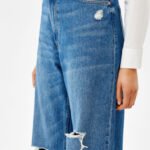 Ripped Wide-Leg ’90s Jeans - Image 2